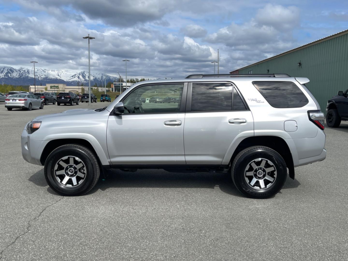 2023 SILVER TOYOTA 4RUNNER TRD OFF-ROAD (JTEPU5JR9P6) with an 4.0L engine, Automatic transmission, located at 1960 Industrial Drive, Wasilla, 99654, (907) 274-2277, 61.573475, -149.400146 - Photo#1